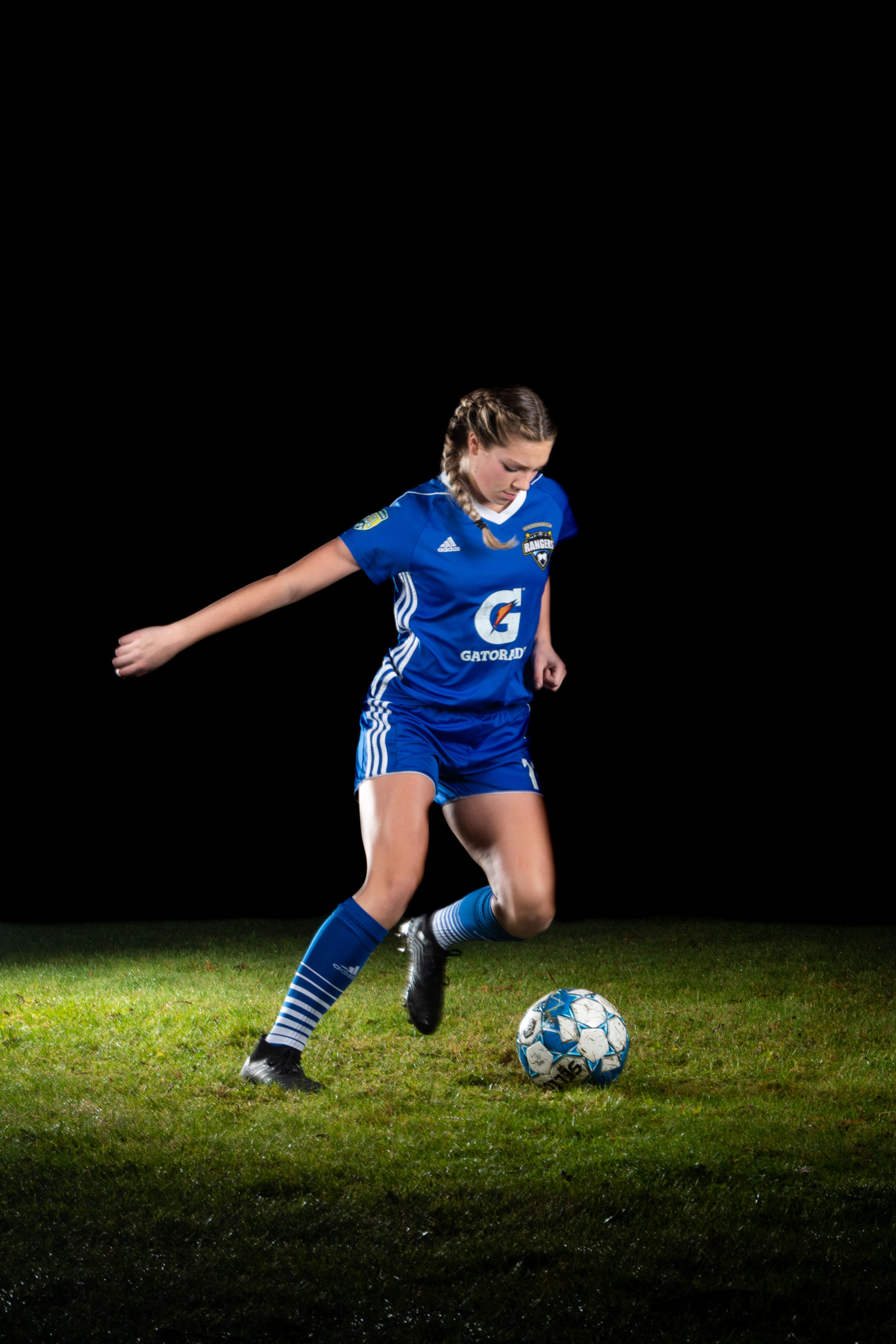Ava Curtright Soccer Portrait